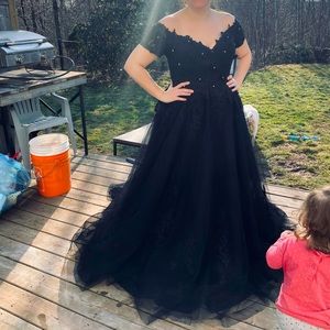 Black Wedding dress